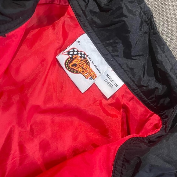 Red and Black Racing Jacket Dale Bud Racing - Picture 2 of 4